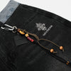 Colorful Stitched Classic Leg Denim