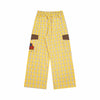 Cartoon Stitch Plaid Wide-Leg
