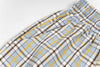 Wide Leg Ekose Pantolon, önden görünüm — Navra Wear