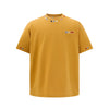 Color Block Thread-Work Now-Style Crewneck T-Shirt