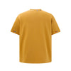Color Block Thread-Work Now-Style Crewneck T-Shirt