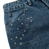 Chic Bell Leg Rock Stud Trousers