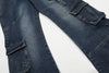 İspanyol Paça Jean Pantolon, stil görünüm — Navra Wear