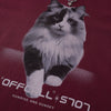 Heartland Style Nine-Lives Print Decorative T-Shirt