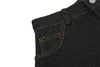 Wide Leg Leopar Desenli Jean Şort, kombin görünüm — Navra Wear
