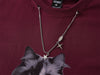 Kedi Baskılı Tişört, detay görünüm — Navra Wear