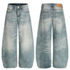 Heritage Rinse Blue Faded Easy Cut Denim