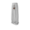 Vintage Wide Leg Mozaik Desenli Jogger, arka görünüm — Navra Wear