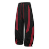 Wide Leg Çizgili Jogger, yan görünüm — Navra Wear