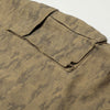 Metro Dark Rebel Woodland Field Bell Leg Denim