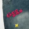 Cartoon Stitched Heritage Rinse Denim