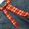 2000s Unique Five-Stellar Bell Leg Denim