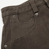 Metro Rebel Spliced Pintuck Bell Leg Denim