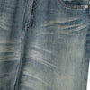 Flexible Streetweear Faded Ombre Denim Bell Denim