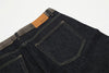 Düz Kesim Ekose Jean Pantolon, yakın çekim — Navra Wear