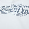 Men Metro Minimal Letter Print Sweatshirt