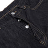 Vintage Düz Kesim Jean Pantolon, yakın çekim — Navra Wear