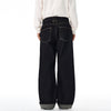 Vintage Düz Kesim Jean Pantolon, stil görünüm — Navra Wear