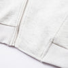 Fermuarlı Basic Sweatshirt, yakın çekim — Navra Wear