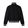 Tone Block Script Zip Sweatshirt