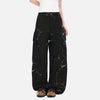 Lightning Cracked Pocket Field Bell Leg Denim