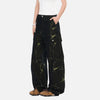 Lightning Cracked Pocket Field Bell Leg Denim