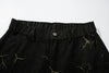 Lightning Cracked Pocket Field Bell Leg Denim