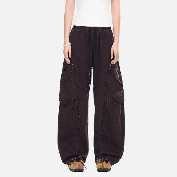 Metro Faded Wide Leg Workshop Street Pants