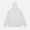 Detach Fur Boxy Zip Hoodie