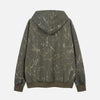 Dark Rebel Faded Relaxed Front-Pocket Sweatshirt
