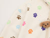 Paw Track Hood Sweatshirt