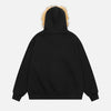 Fur Trim Boxy Street Hood