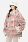 Çizgili Sweatshirt, önden görünüm — Navra Wear