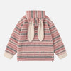 Bunny Stripe Winter Hood Sweatshirt