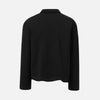 Chic Gem Buttoned Long Sleeve Collar-Knit T-Shirt