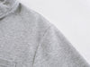 Chic Gem Buttoned Long Sleeve Collar-Knit T-Shirt