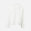 Throwback Polished Badge Print Long Sleeve Sport-Collar T-Shirt
