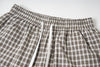 Y2K Wide Leg Ekose Jogger, arka görünüm — Navra Wear