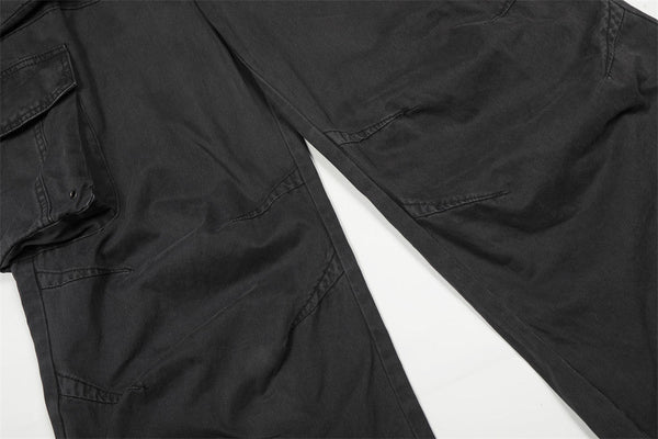Heavy-Duty Metro Relaxed Pintuck Street Pants alternatif görünüm