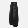 Dark Modern Faded Rebel Relaxed Bell Leg Denim
