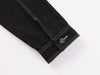 Heavy-Duty Deconstructed Mosaic Denim Jacket