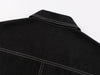 Heavy-Duty Deconstructed Mosaic Denim Jacket