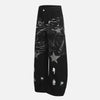 Unique Graphic Paint Splatter Relaxed Bell-Leg Denim