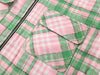 Ventilated Plaid Zip-Through Street Shirt