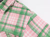 Ventilated Plaid Zip-Through Street Shirt