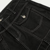 Cutting Edge Faded Denim Bell-Leg Denim