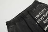 Vintage İspanyol Paça Harf Baskılı Jogger, arka görünüm — Navra Wear