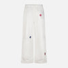 Wide Leg Yıldız Baskılı Pantolon, yakın çekim — Navra Wear