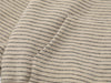 Stripe Fur Relaxed Hood