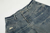 Metro Rebel Faded Rinse Denim Bell Leg Denim
